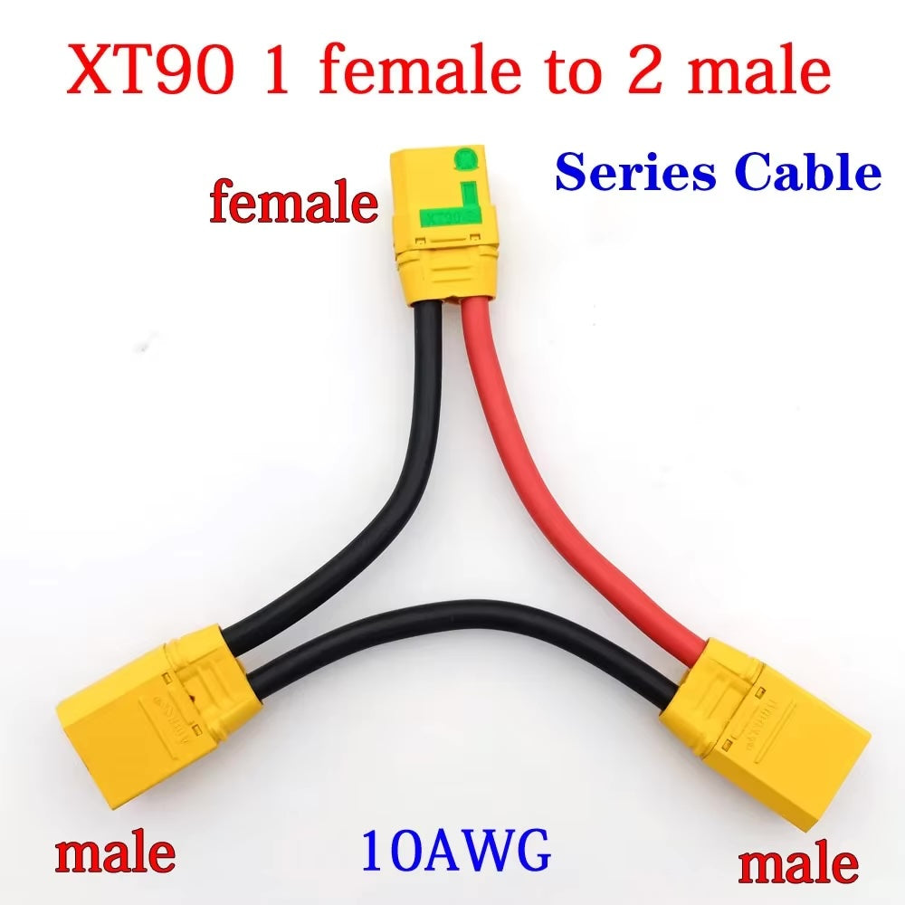 XT30 / XT60 / XT90 / T-Plug M to F Extension Cables