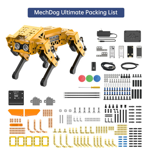 MechDog - Open Source AI Robot Dog with ESP32 Controller