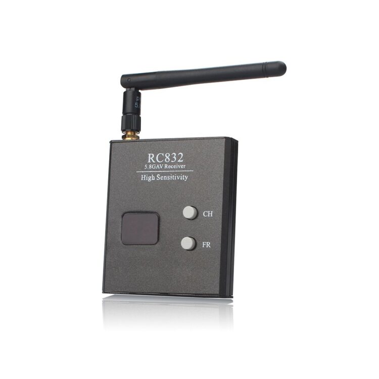 RC832H / RC832 AV Wireless Receiver - 5.8G 600MW 48CH/40CH