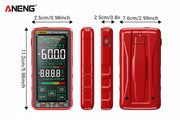 ANENG 683 Rechargeable Digital Multimeter with Large Touch Screen and Anti-Burn Technology