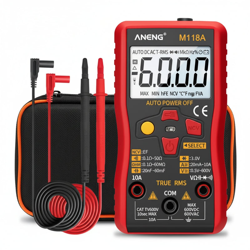 Load image into Gallery viewer, ANENG M118A Multimeter 6000 Counts Multimeter Multi-Function
