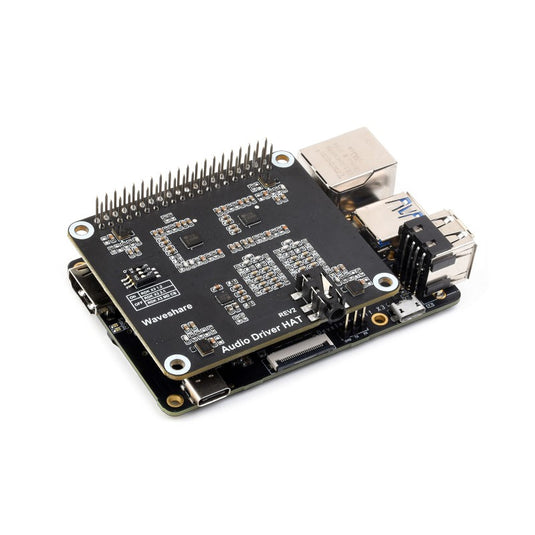Audio Driver Board for RDK X3 Development Board, Supports Audio Playback And Recording, Stereo Encoding / Decoding