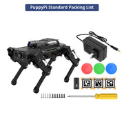 PuppyPi ROS Quadruped Robot with Raspberry Pi, Integrated with Large AI Model (ChatGPT)