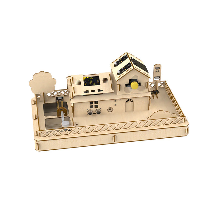 Hiwonder IoT Smart House Kit for Electronic DIY Education Support micro:bit Programming