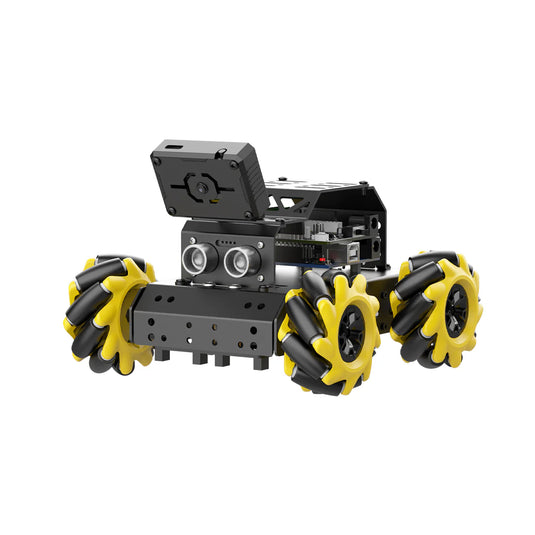 Hiwonder miniAuto AI Vision Robot Base on Arduino UNO R3 Controller with 360° Omnidirectional Mecanum Wheels