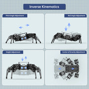miniHexa AI Hexapod Robot with AI Vision & Voice Interaction