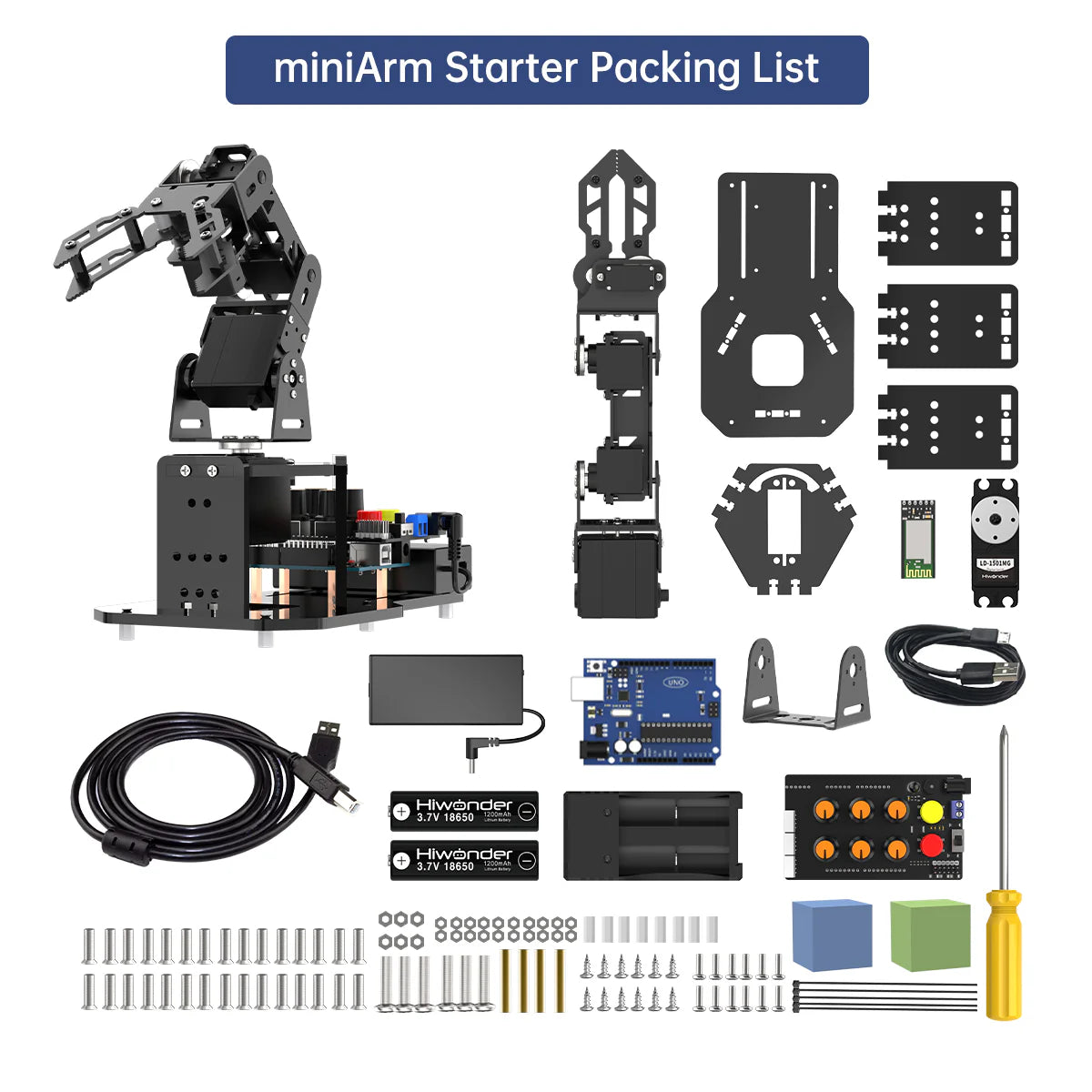 miniArm Open-Source AI Robotic Arm