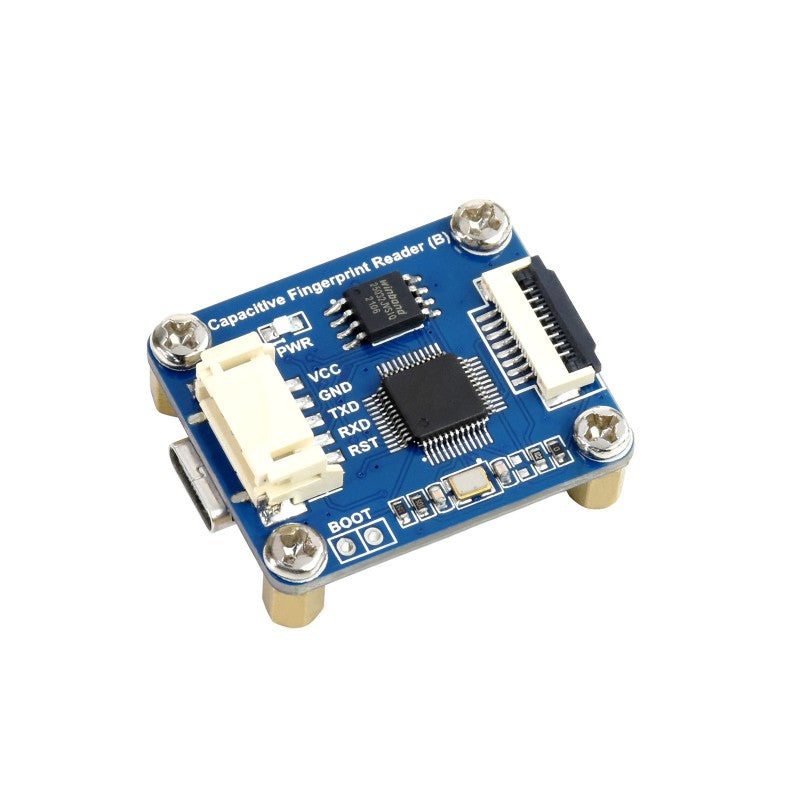 High precision Capacitive Fingerprint Reader, UART/USB dual ports