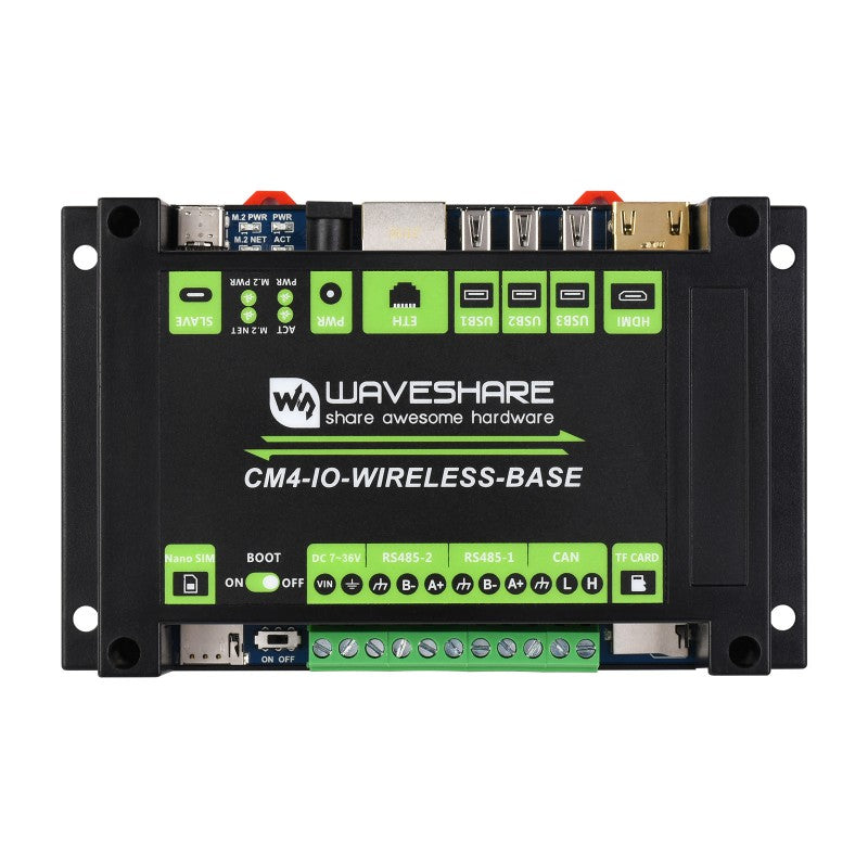 Load image into Gallery viewer, Industrial IoT 5G/4G Wireless Expansion Module Designed for Raspberry Pi Compute Module 4, With UPS Module
