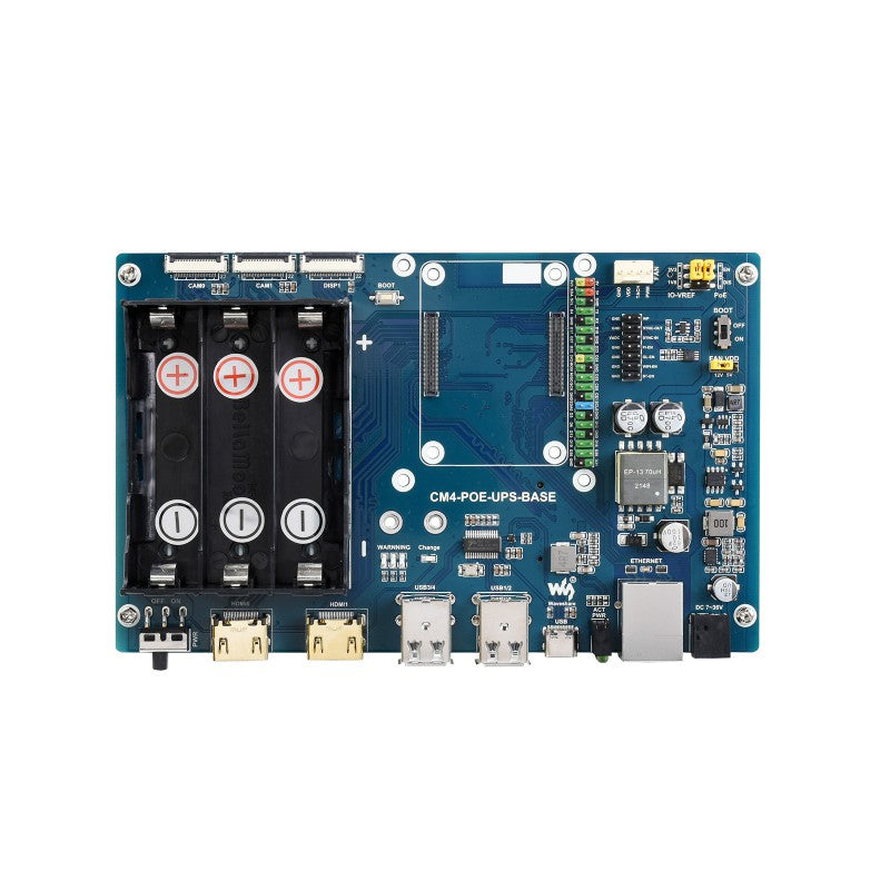 PoE UPS Mini-Computer Designed for Raspberry Pi Compute Module 4
