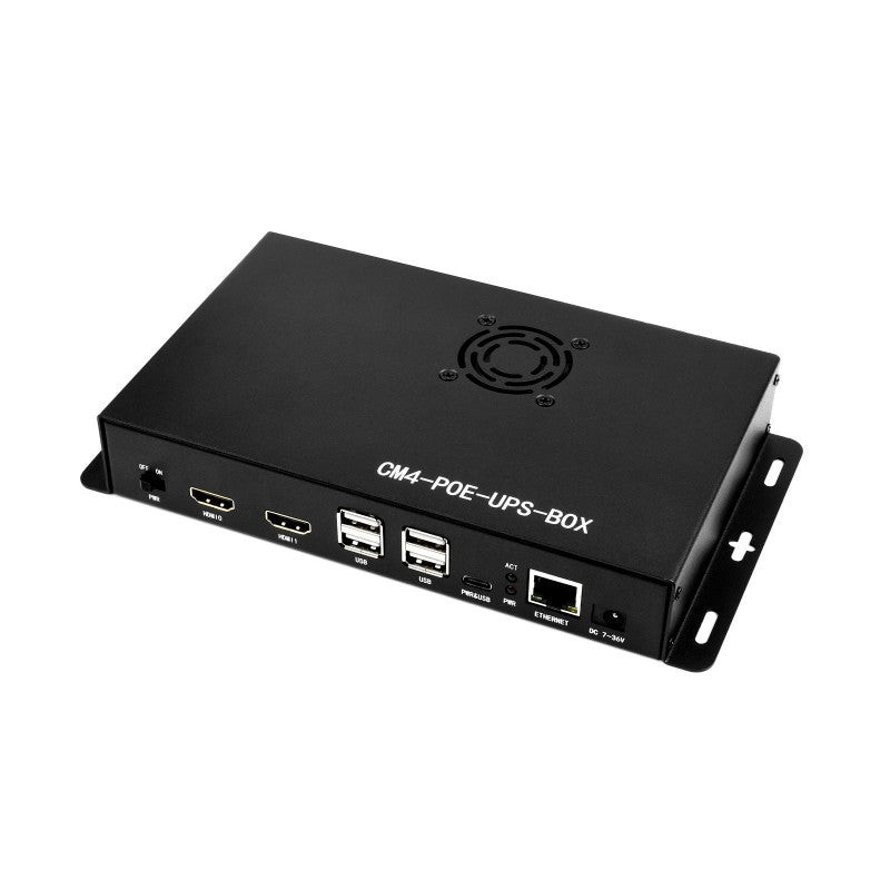 Load image into Gallery viewer, PoE UPS Base Board/Mini-Computer Designed for Raspberry Pi Compute Module 4
