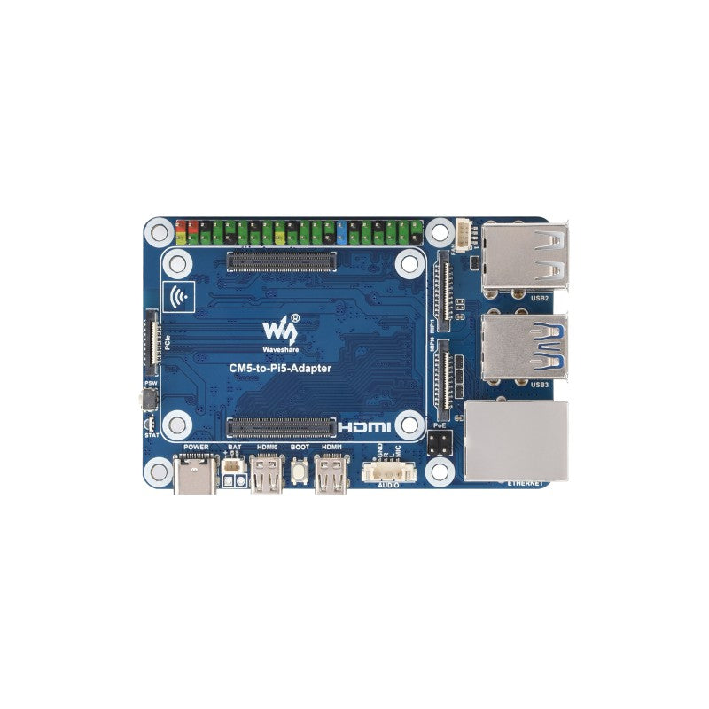 CM5 To Pi 5 Adapter Board For Raspberry Pi 5, Alternative Solution for Raspberry Pi 5