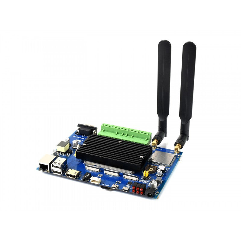 Load image into Gallery viewer, Compute Module Industrial IoT Base Board, 4G / PoE Feature, For Raspberry Pi CM4S / CM3 Series
