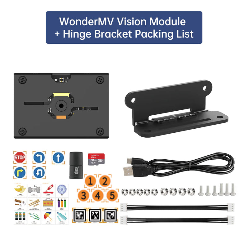 Load image into Gallery viewer, WonderMV Vision Recognition Module AI Intelligent Camera
