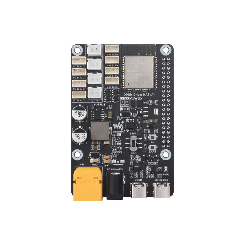 Direct Drive Servo Motor Driver Board, Integrates ESP32 and Control Circuit