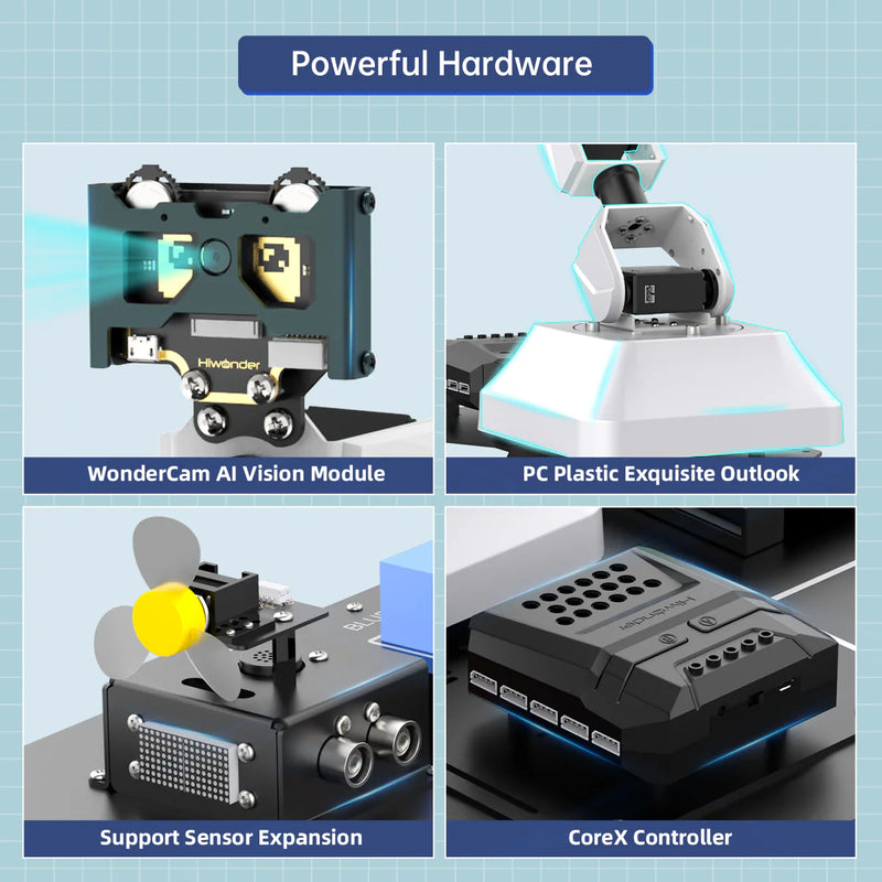 Load image into Gallery viewer, Hiwonder AiArm Vision Robot Arm Kit
