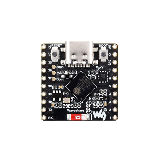 ESP32-S3 Development Board, Onboard 8×8 RGB LED Matrix and QMI8658C Attitude Sensor