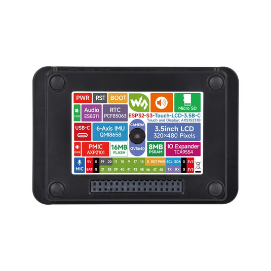 ESP32-S3 3.5inch Capacitive Touch Display Development Board Type B, 320×480 Pixels