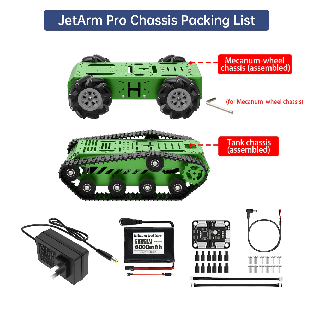 Hiwonder JetArm Pro ROS1 ROS2 3D Vision Robot, with Multimodal AI Mode