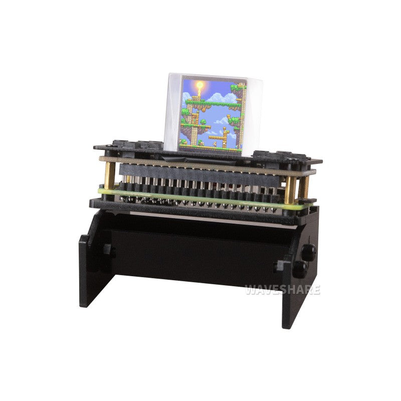 GamePi13 1.3inch LCD Game Console For Raspberry Pi, 240x240 Resolution, Integrated ST7789 Driver Chip, SPI Communication