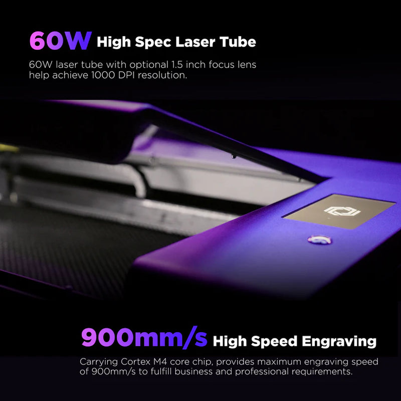 Load image into Gallery viewer, HEXA - 60W Desktop CO2 Laser Cutter
