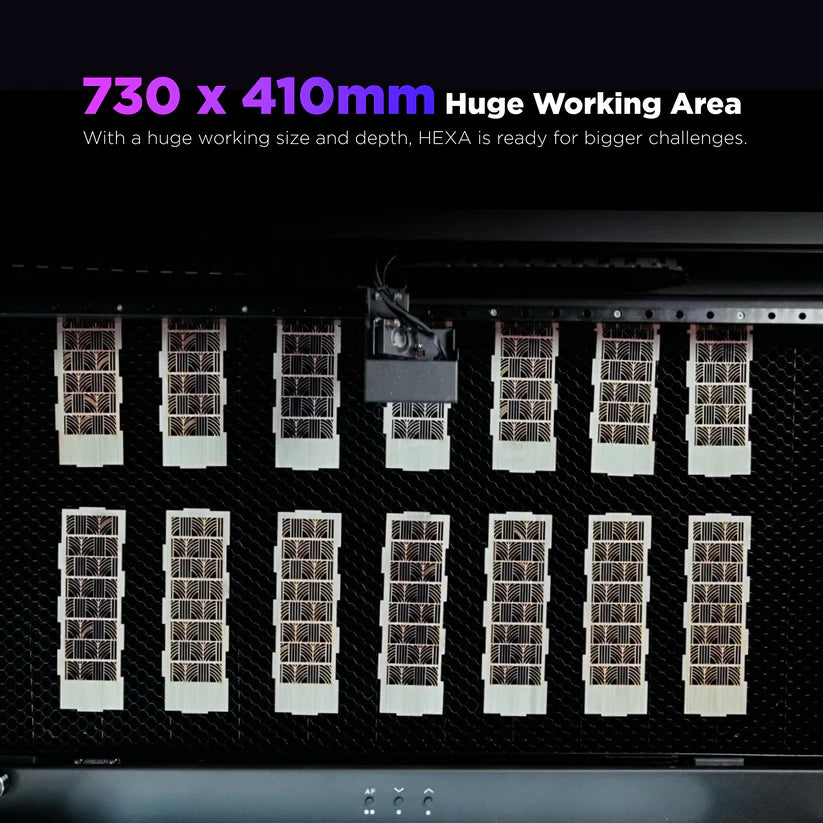 HEXA - 60W Desktop CO2 Laser Cutter