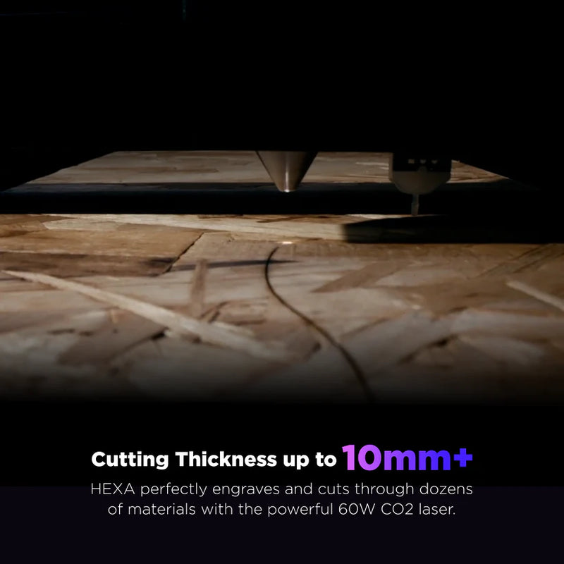Load image into Gallery viewer, HEXA - 60W Desktop CO2 Laser Cutter
