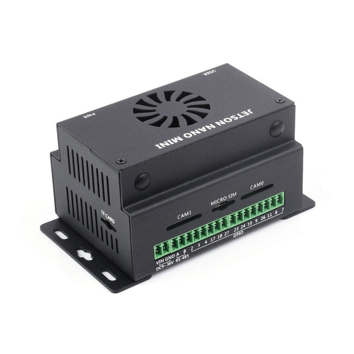 Jetson Nano Mini Computer - AI Edge Platform with M.2 Slot and Rail ...