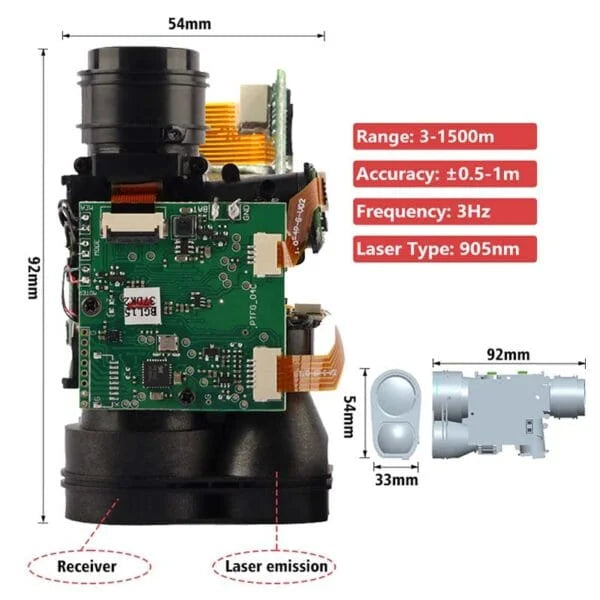 Load image into Gallery viewer, Laser Range Finder Module - PTFG

