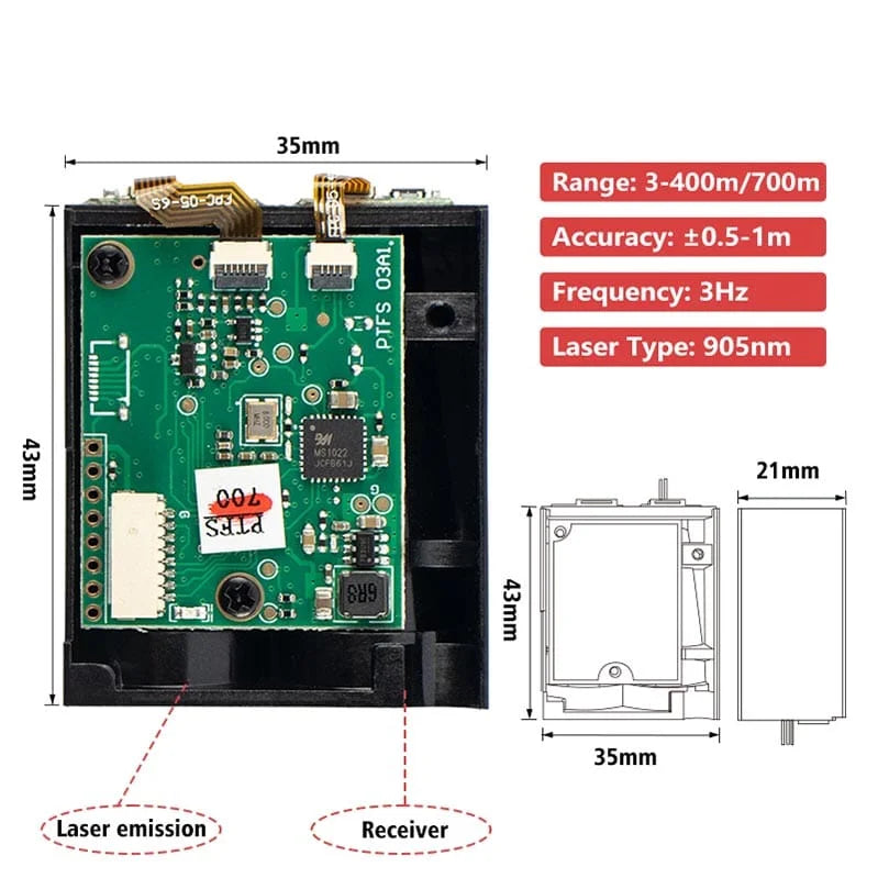 Laser Distance Module - PTFS Series