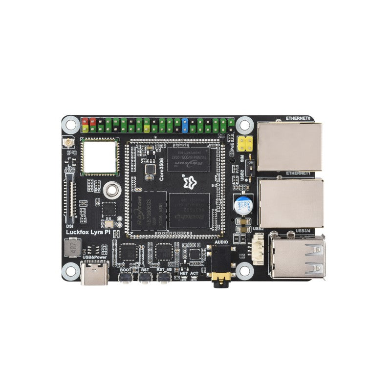 Load image into Gallery viewer, Luckfox Lyra Pi A Linux Micro Development Board, Based On Luckfox Core3506 Core Board

