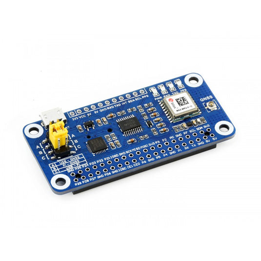 MAX-M8Q GNSS HAT for Raspberry Pi, Multi-constellation Receiver Support, GPS, Beidou, Galileo, GLONASS