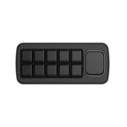 MK10 Multi-Functional AI Voice Control Panel, Onboard 10 × 0.85inch Mechanical LCD Macro Keys And A 2.01inch Secondary Screen