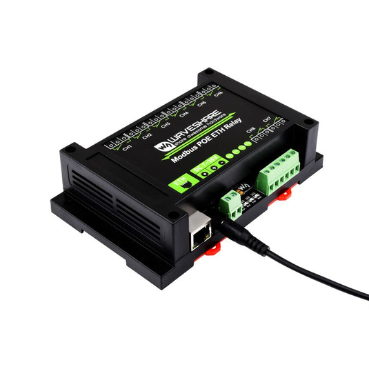 8-ch Ethernet Relay Module, Modbus RTU/Modbus TCP Protocol, PoE port Communication