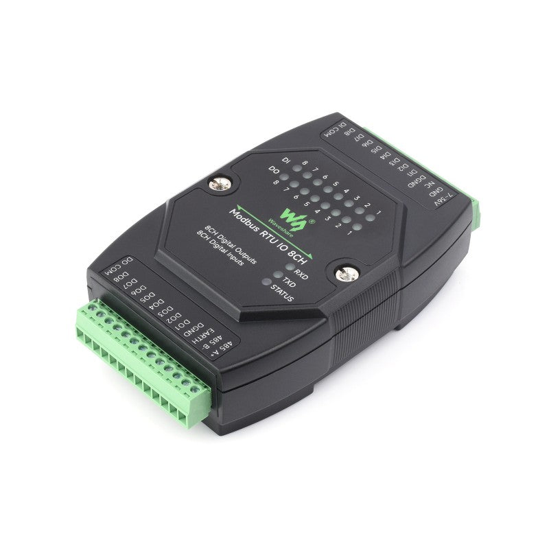 Android Input/output Module Industrial 8-Ch Digital Input and Output Module RS485 Modbus RTU ...