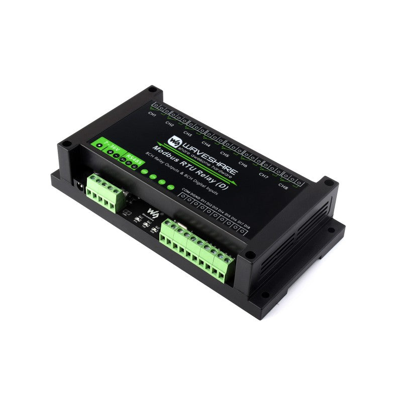 Load image into Gallery viewer, Industrial Modbus RTU 8-ch Relay Module With Digital Input and RS485 Interface, Multi Isolation Protection Circuits
