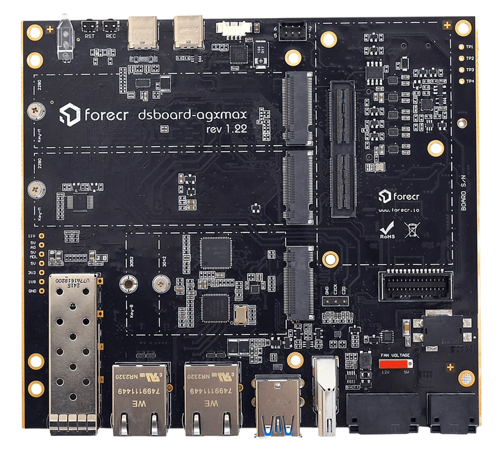 JETSON AGX ORIN CARRIER BOARD WITH 10G ETHERNET - DSBOARD-AGXMAX