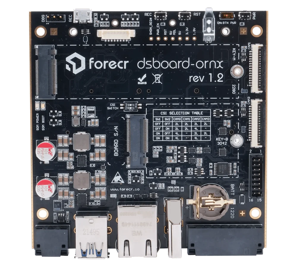 NVIDIA Jetson Orin NX & Orin Nano Carrier Board - DSBOARD-ORNX