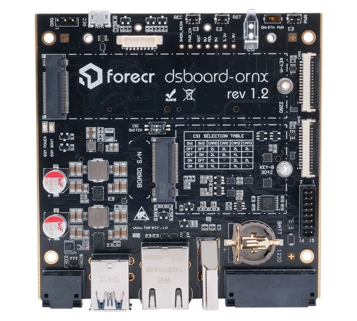 NVIDIA Jetson Orin NX & Orin Nano Carrier Board - DSBOARD-ORNX