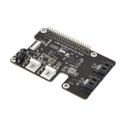 PCIe TO 2-CH SATA HAT+ For Raspberry Pi 5