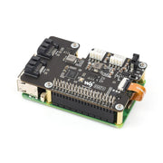 PCIe TO 2-CH SATA HAT+ For Raspberry Pi 5