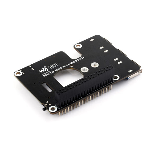 PCIe to M.2 4G/5G And USB 3.2 HAT for Raspberry Pi 5