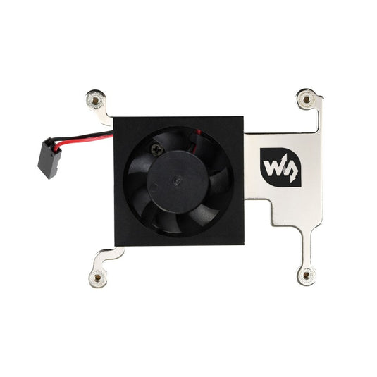 Low-Profile CPU Cooling Fan for Raspberry Pi 4B/3B+/3B, with Aluminum Alloy Bracket