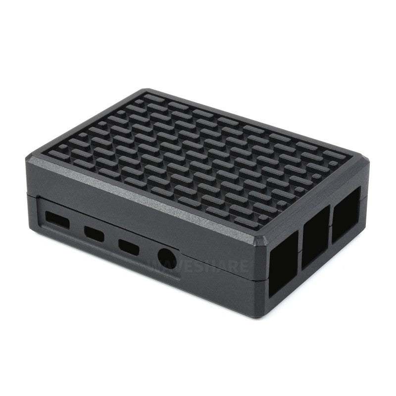 Load image into Gallery viewer, Aluminum Grid Grooved Case for Raspberry Pi 4
