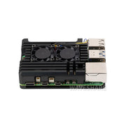 Dual Fans Aluminium Case for Raspberry Pi 5