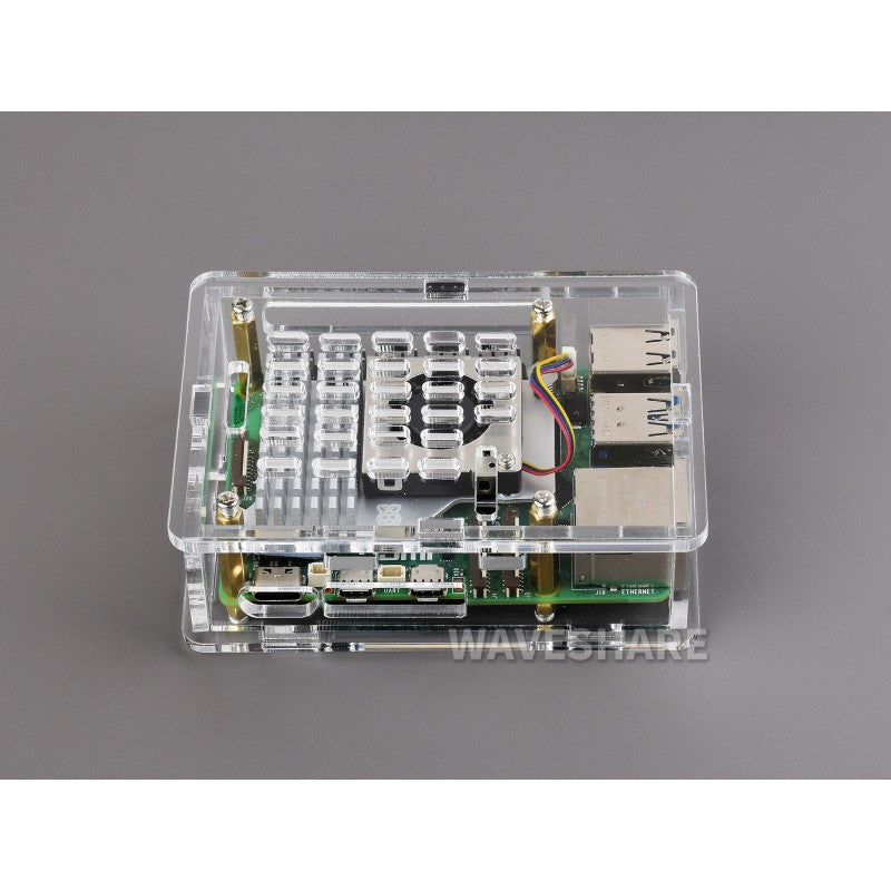 Load image into Gallery viewer, Acrylic Case for Raspberry Pi 5

