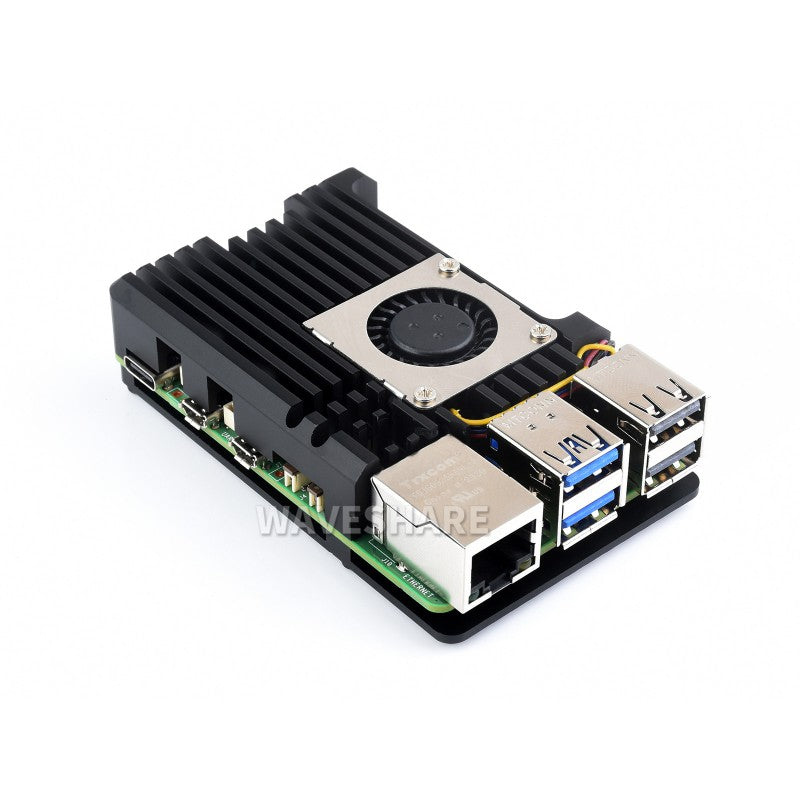 Load image into Gallery viewer, Aluminium Alloy Case (H) for Raspberry Pi 5
