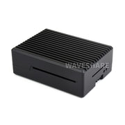 Aluminum Stripe Grooved Case For Raspberry Pi 5