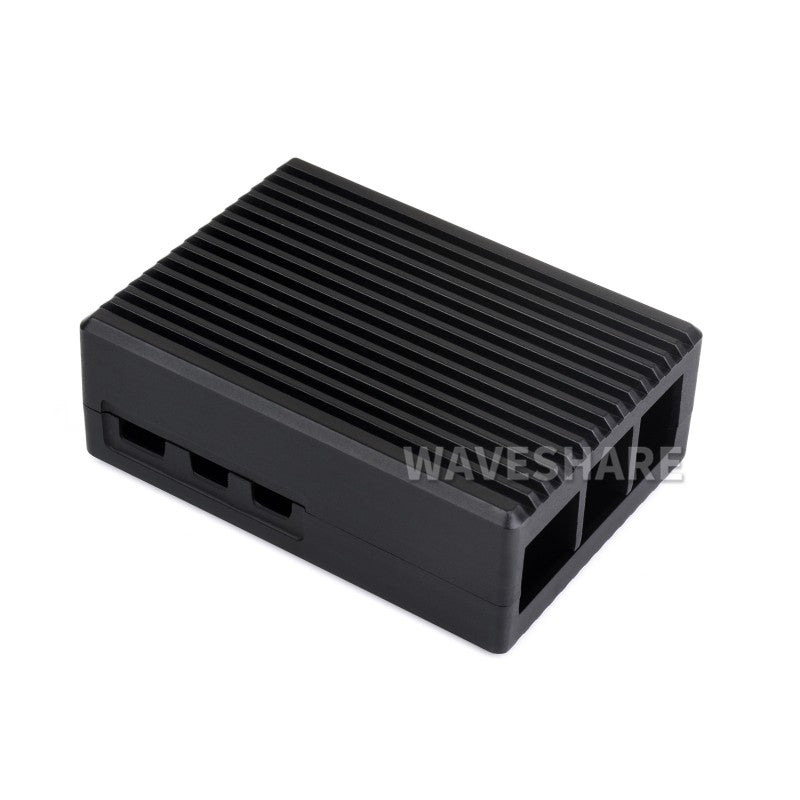 Aluminum Stripe Grooved Case For Raspberry Pi 5