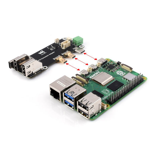 Micro HDMI to HDMI Multifunctional Adapter for Raspberry Pi